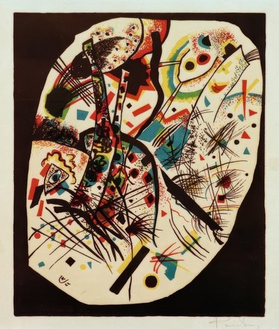 Small Worlds, Plate 3 by Wassily Kandinsky